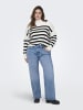 ONLY Carmakoma Strickpullover in Cloud Dancer 1