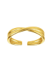 Steel_Art Fingerring Damen Freydis goldfarben in goldfarben