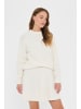 SAINT TROPEZ Strickpullover GelaSZ Lockere Passform in Bright White