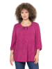 Ulla Popken Bluse in magnolienrot