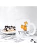 Mr. & Mrs. Panda Teetasse Fuchs Origami mit Spruch in Transparent