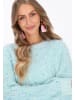 IZIA Women Sweater in aqua
