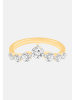 Ethische Diamanten Ring aus 375 Gelbgold mit Lab Grown Diamant