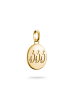 Thomas Sabo Charm-Anhänger Engelzahl 666 Mit Steinen Connect in gold, weiß