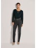 MADELEINE Glanzvolle Slim Fit Five-Pocket-Jeans in black denim