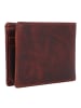 Greenburry Rugged Geldbörse RFID Schutz Leder 11.5 cm in brown