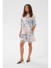 CULTURE Kurzarmhemd CUlotus Relaxed fit in Whitecap/Blue Leaf
