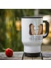 Mr. & Mrs. Panda Kaffeebecher Igel Liebe mit Spruch in Weiß