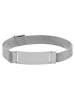 Adeliás Unisex Armband aus Edelstahl 27,5 cm in silber