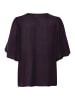 Kaffe Kurzarm-Bluse KAmina Loose fit in Dawn Purple