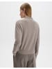 someday. TENALI Strickjacke in Taupewood Melange Light