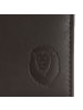 oxmox Leather Geldbörse RFID Schutz Leder 12 cm in braun-freedom lion