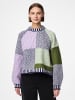 Pieces Pullover 'REMIX' Lila