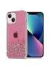 cadorabo Hülle für Apple iPhone 13 Glitter in Rosa mit Glitter