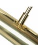 Licht-Erlebnisse Wandlampe (B)40 x (H)12 cm in Messing poliertMessing poliert
