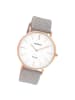 Oozoo Analog-Armbanduhr Oozoo Vintage Series grau groß (ca. 40mm)