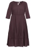 sheego Midikleid in burgund