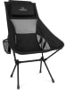 Normani Outdoor Sports Campingstuhl Peawanuck in Schwarz