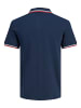 Jack & Jones Poloshirt 'Paulos' in dunkelblau