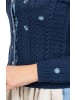 Spieth & Wensky Strickjacke ANNE in jeansblau