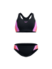Speedo Bikini Colorblock in Schwarz-Violett