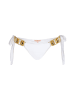 Moda Minx Bikinihose Boujee Tie Side Brazilian in White