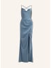 LAONA Kleid Satin Charming Dress in Teal Green