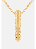Diamant Exquis Halskette aus 375 Gelbgold mit Diamant