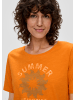 s.Oliver T-Shirt kurzarm in Orange