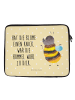 Mr. & Mrs. Panda Hülle Laptop Hummel flauschig mit Spruch in Gelb Pastell