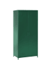 Beliani Kleiderschrank VARNA in Grün - (W) 76 x (H) 171 x (L) 50 cm