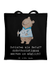 Mr. & Mrs. Panda Tote Bag Anästhesistin Freude mit Spruch in Schwarz