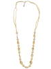 collezione alessandro Lange Kette " Beachshell Glow " in gold