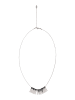 usha WHITE LABEL Women Box Chain Necklace in Silver