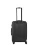 travelite Bali - 4-Rollen-Trolley M 67 cm (weiß/cognac) in schwarz