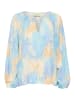 Cream Bluse langarm CRCassia Regular fit in Blue Watercolor