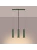 Nice Lamps Pendelleuchte GLEAM 3L olivgrün H 98 cm
