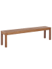 Beliani Gartenbank MONSANO in Braun - (W) 170 x (H) 45 x (L) 35 cm