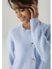 Aniston CASUAL Strickjacke in hellblau-meliert