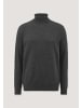 Hessnatur Strick Rollkragen Pullover in anthrazit