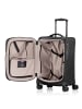 Pack Easy GoUp 4 Rollen Kabinentrolley S 53 cm mit Dehnfalte schwarz