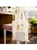 Mr. & Mrs. Panda uni tasche Maus Sterne mit Spruch in Creme