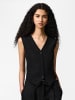 Pieces Weste in Black