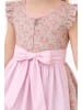 Berwin Kinderdirndl mit Rosendruck und Flügelärmeln