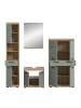 ebuy24 Badmöbelset Scout (4-teilig) Staubgrün 186 x 34 cm