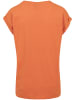 Urban Classics Urban Classics Damen Ladies Extended Shoulder Tee in rust orange