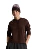 Marc O'Polo DENIM Kapuzen-Longsleeve relaxed in Espresso Brown