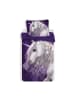 Einhorn Purple Bettwäsche 140x200cm