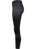 Urban Classics Urban Classics Damen Ladies Shiny High Waist Leggings in black