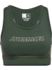 Hummel Shirt "Hmlte Fundamental Sports Bra" in Grün
